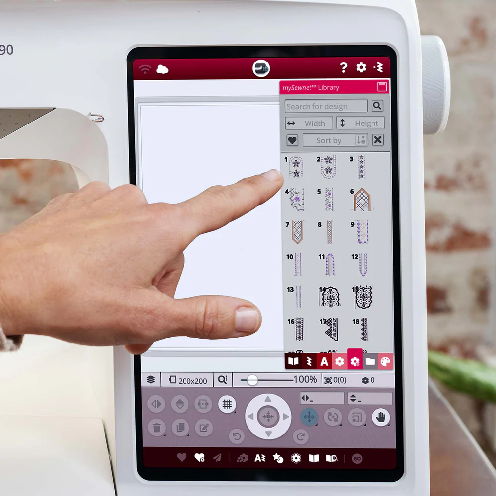 Coastal landscape with waves